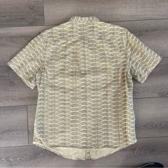 CPO Provisions Short Sleeve Button Up Size Large - Picture 3 of 5